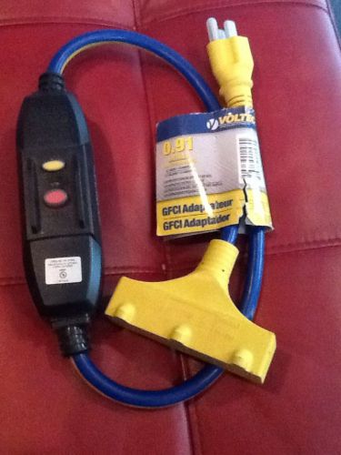 Voltec Generator Extension Cord 3 Foot Adapter GFCI New