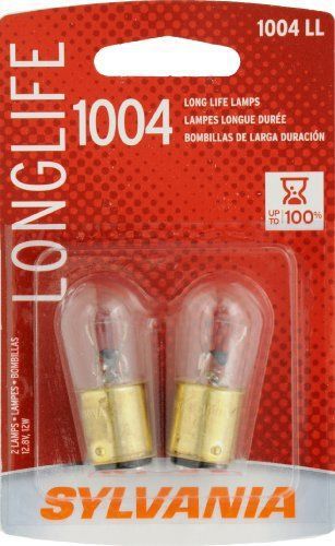 Sylvania 1004 LL Long Life Miniature Lamp  (Pack of 2)