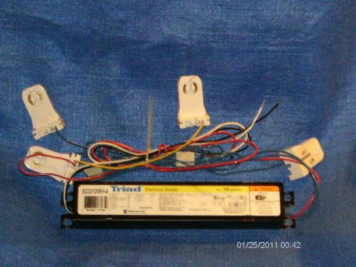 (5) ULT B232I120RH-A 2-LAMP T-8 BALLASTS WITH SOCKETS