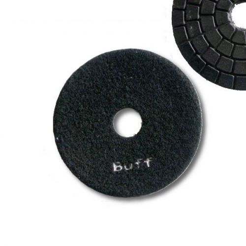 4&#034; WET Use, Diamond Polishing BUFF Pad, For Granite, Stone, Marble, Onyx, Stone