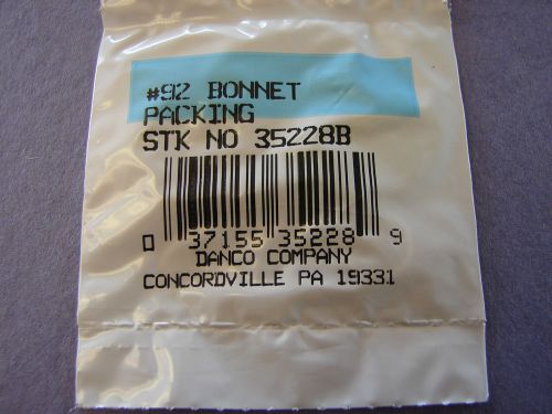 DANCO # 92 BONNET PACKING ~  STK  35228B ~ 5 Count