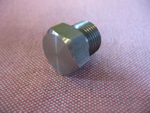 Hex Steel 3/4-16 Plug