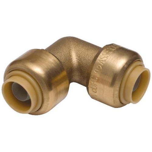 Cash acme u246lfa sharkbite brass elbow (push x push)-3/8&#034;x3/8&#034; elbow for sale