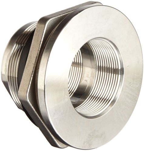 New banjo tf200ss stainless steel 316 bulkhead tank fitting, 2&#034; npt female for sale