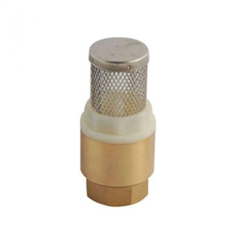 BRASS FOOT VALVE 3/4 B &amp; K INDUSTRIES Foot Valves 101-324 Solid Brass