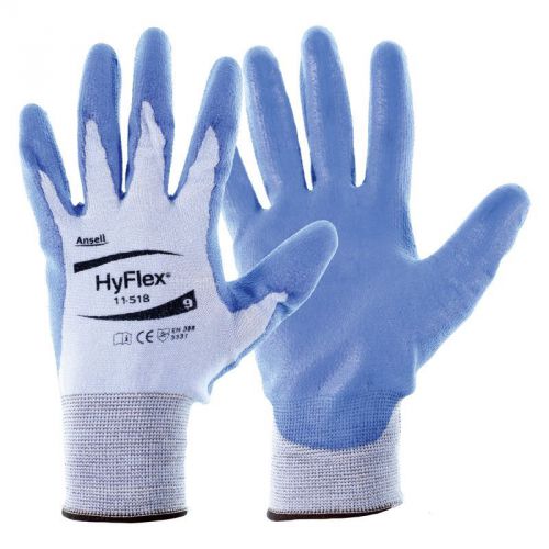 Hyflex® 18-gauge seamless knit gloves, ansell 11-518, new, size 11, pack 12 for sale