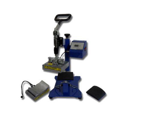 Digital swing flat &amp; cap heat transfer press sublimation machine new for sale