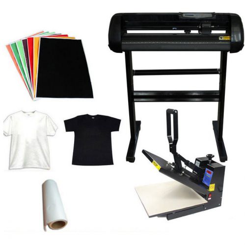 24&#034; Vinyl Cutting Plotter 15x15 Heat Press Transfer Flocking Paper T-shirts