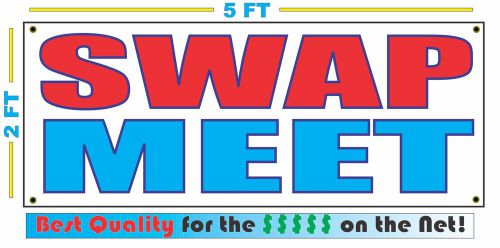 SWAP MEET Full Color Banner Sign NEW XXL Size Best Quality for the $$$