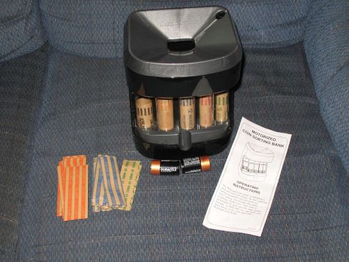 MAGNIF 4877 MOTORIZED COIN SORTER NICE!!!