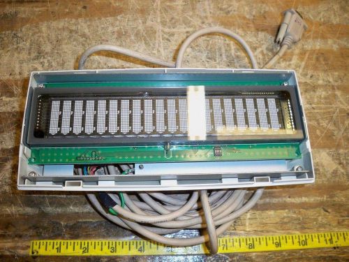 1*Fujitsu FTP-CDXX Display CA05951-2921 POS Pole Cash Register Display w/Cable