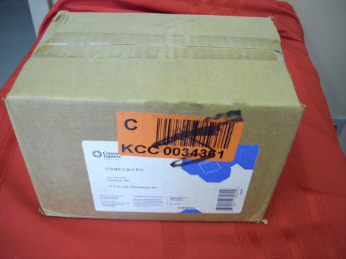 CORPORATE EXPRESS credit card kit verifone 200 10 rolls 1 ribbon CEB03182  NEW