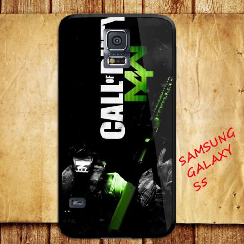 iPhone and Samsung Galaxy - Call of Duty 4 Modern Warfare Logo Vidio Game - Case