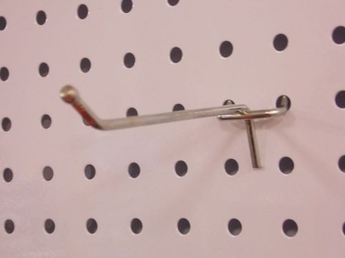 Box of 100 4&#034; Zinc Standard Ball End Double Pegboard Hooks 34723-354