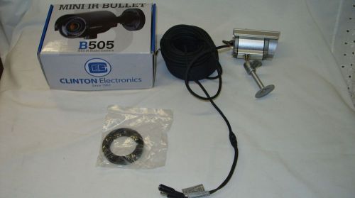 SPECO - BULLET MOUNT IR WEATHERPROOF MARINE SURVEILLANCE CAMERA CVC-627  *AS IS*