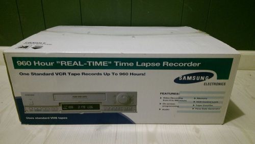 New nib samsung ssc-960 960h time lapse vhs security recorder 40 days on 1 tape for sale