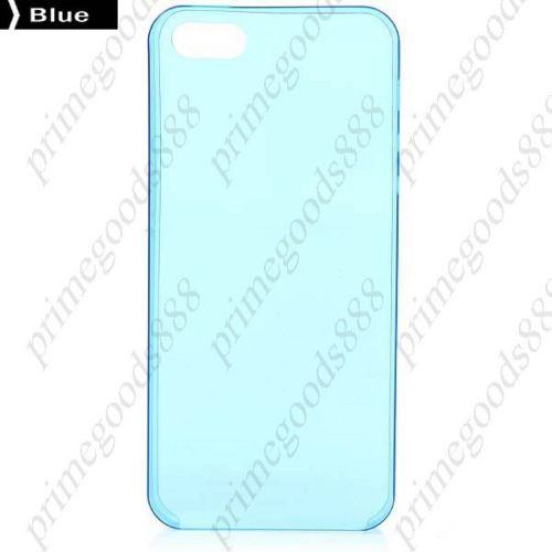 Protective ultra thin high transparency pp soft case back deals cover blue for sale