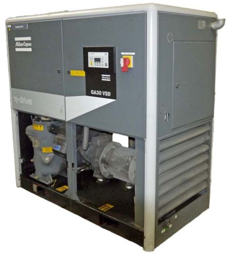 Atlas copco ga30 vsd 30kw 40hp 7200rpm single-stage rotary screw air compressor for sale