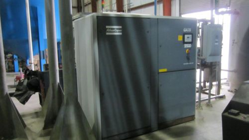 Atlas Copco GA75 100 HP Air Compressor