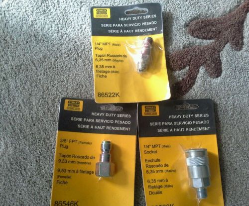 Stanley Bostitch compresser parts lot of 3 86546k, 86523k , 86522k