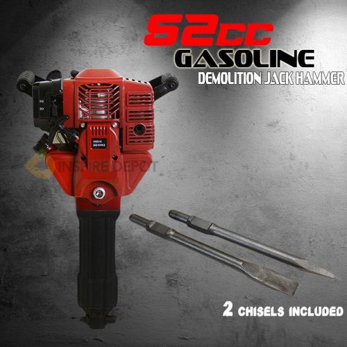 52cc single cylinder demolition jack hammer gas two stroke air cooled gasoline for sale