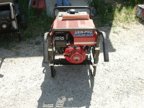 Honda power gillette generator, 4000 watts, model gpnr-40 h, hand crank st, new for sale