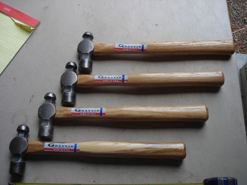 Grayvik 20 Oz Ball Pein Hammer made in USA lot of 4 pcs.