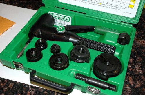 Greenlee 7906sb quick draw 90 hydraulic punch driver set in case for sale