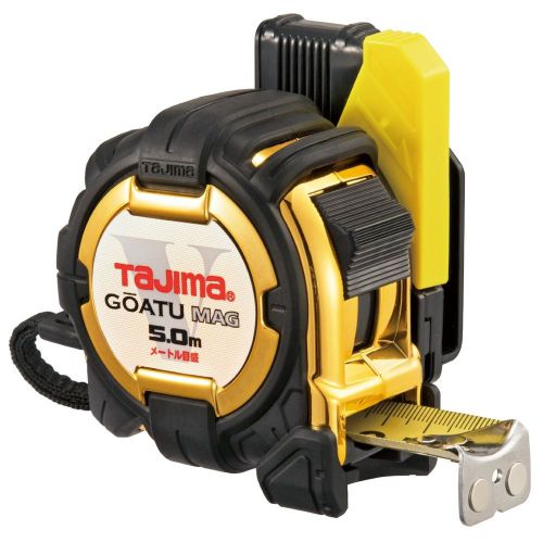 F/S Tajima Tape Measure with Shock Absorber GOATU MAG 5.0m GASFG3GLM25-50BL5m