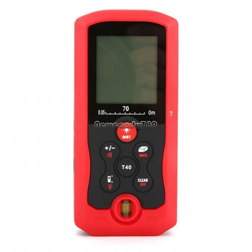 70m/229ft measure distance meter laser pointer digital tape measure feet nc89 for sale