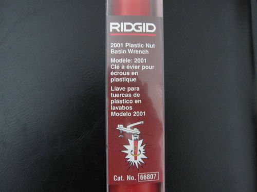 RIDGID 2001 Plastic Nut Basin Wrench