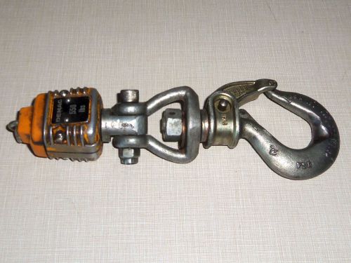 Used crosby bullard pin-lok hook with demag 83575344 500 lbs hoist for sale