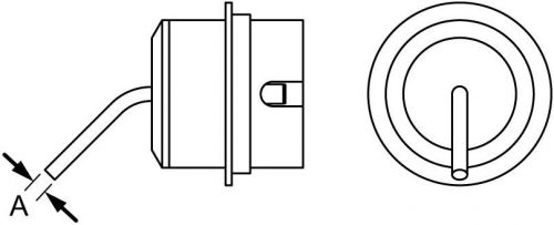 Weller nr02 1.5mm x 3mm x 45 bent nozzle for hap2 and hap3 hot air irons for sale