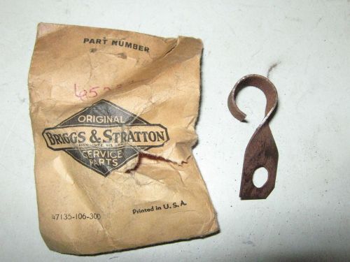 Genuine briggs &amp; stratton gas engine spark plug wire clip model fh  65222 for sale