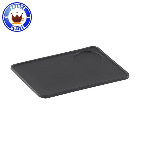 Concept Art Tamper and Packing Tamping Mat Black Silicone 15X20 cm