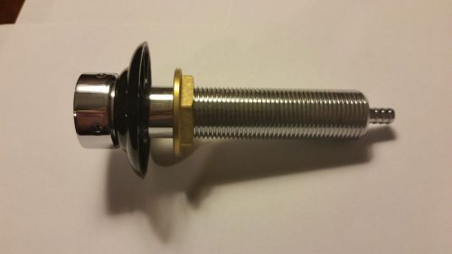 Chrome Draft Beer Nipple Shank 4-1/2&#034;