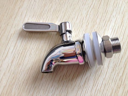 304 stainless steel wine beer oak barrel faucet keg tap for sale