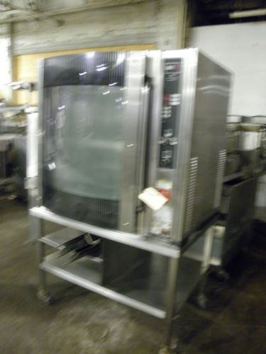 BKI VG-8 40 CHICKENS RIBS BEEF PORK ROTISSERIE PASS THRU OVEN WITH STAND