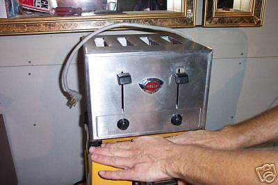 USED WELLS T4C TOASTER 4 SLICE POP UP  380 SLICES/HOUR