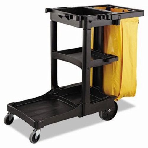 Rubbermaid replacement janitor cart vinyl bag, yellow (rcp 9t80 yel) for sale