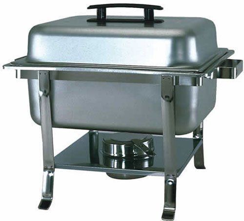 NEW Update International CC-9P Stainless Steel Continental Chafer with Welded Le