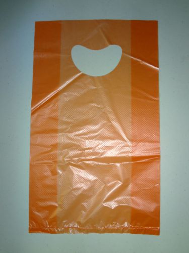 ULINE S-9687 - 7 x 3 x 12 .6 Mil Orange Gift Shopping Merchandise Bags -1000 CTN