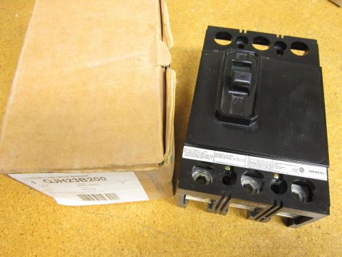 Siemens QJH23B200 ITE Molded Case Circuit Breaker 200A 240VAC 3 Pole