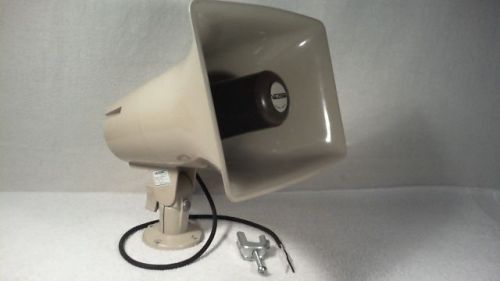 Valcom,  model v-1048a two way talkback horn, works great ..beige color. for sale