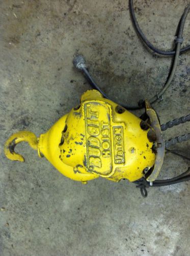 BUDGET ELECTRIC CHAIN HOIST