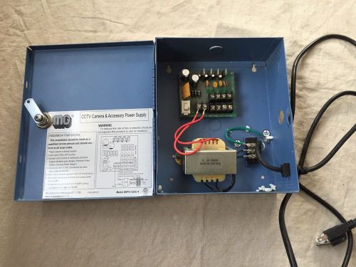 MG ELECTRONICS DPS-12DC-4 CCTV CAMERA ACCESSORY POWER SUPPLY