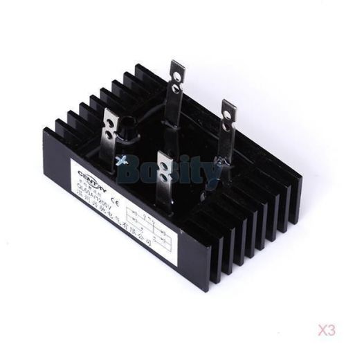 3x QL60A/1200V Heatsink Bridge Rectifier Diode 1200V 60A Single Phase Quality