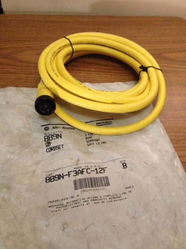 ALLEN BRADLEY 889N-73AFC-12F SER B SENSOR CORD