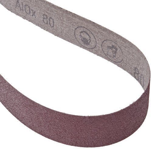 3M 051144264360 Cloth Belt 341D, Aluminum Oxide, 1/2&#034; Width x 60&#034; Length, 80