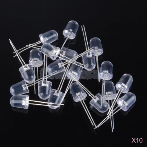 200 pcs super bright 10mm round blue emitting diode light bright led lights for sale